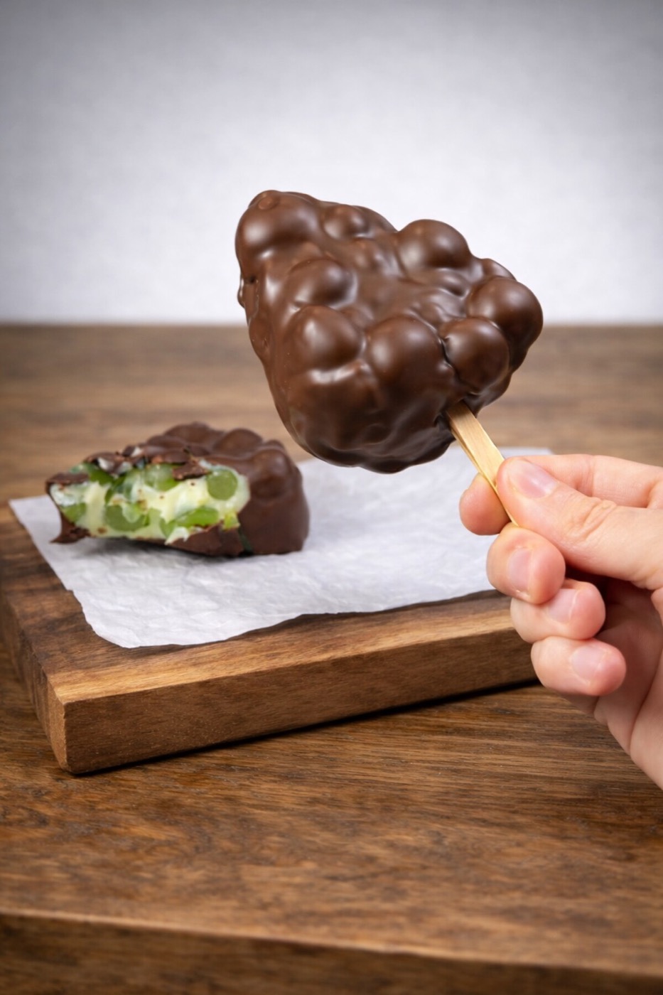 Bombom de Uva no Palito