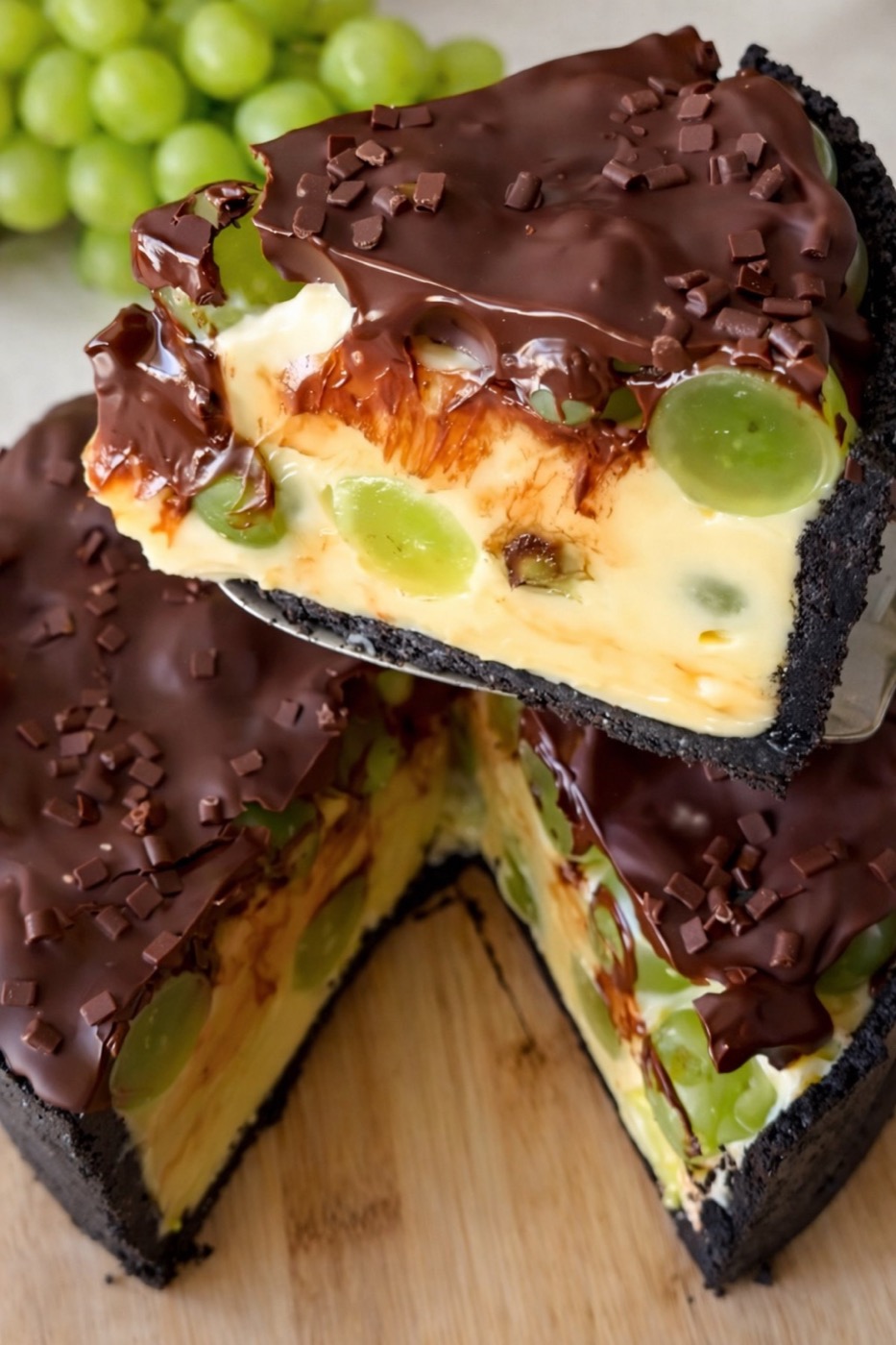 Explosão de uva com ganache da Lala