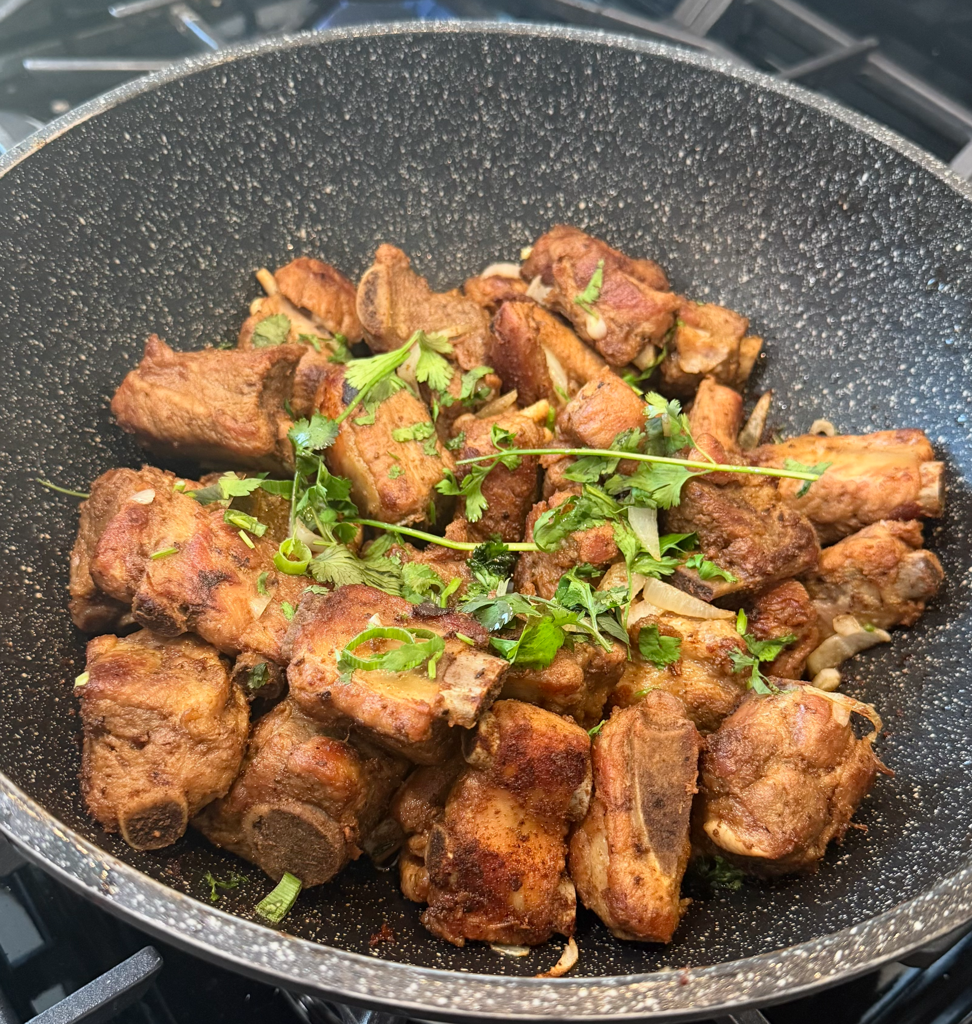 Costelinha tradicional servida como inspiração para o menu especial